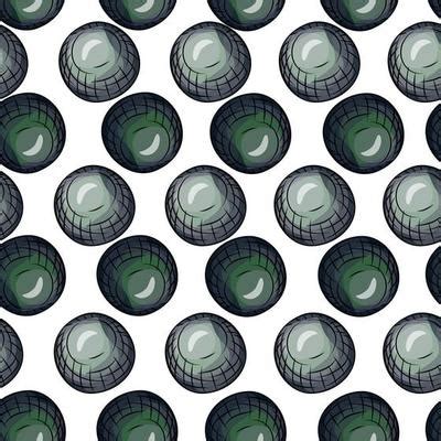 ball pattern vector art icons  graphics
