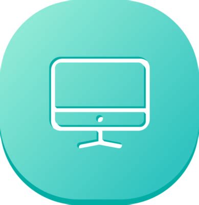 Desktop Computer Icon PNGs for Free Download