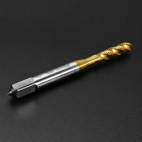 New Drillpro Pcs M X Hss Titanium Coated Screw Tap Thread Metric