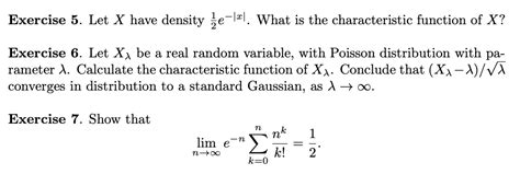 Solved Exercise 5 Let X Have Density Ke 13 What Is The