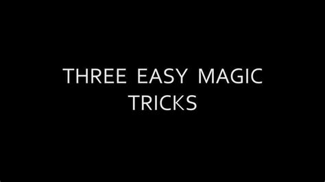 3 EASY Magic Tricks (With Rubber Bands, Money & Cards) - Tutorial