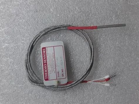 Rtd Pt100 Temperature Sensor 3 Wire 50 To 250 Deg C At Rs 300piece