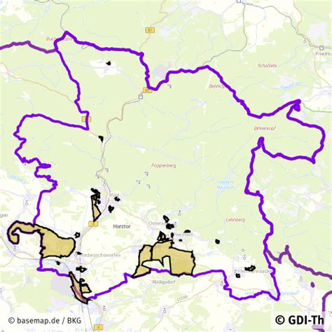 Bebauungspl Ne Und Satzungen Der Gemeinde Harztor