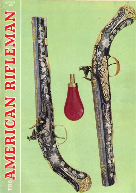 Vintage American Rifleman Magazine August 1966