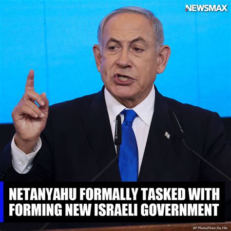 Newsmax On Twitter Israels President Officially Tapped Former Prime Minister Benjamin