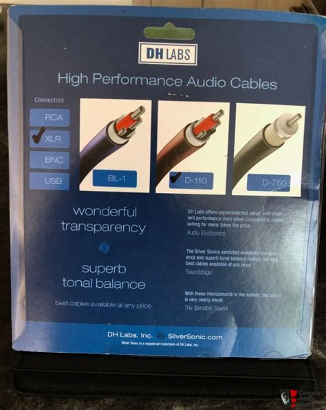 Dh Labs Silver Sonic Xlr Digital Cable Metres Photo