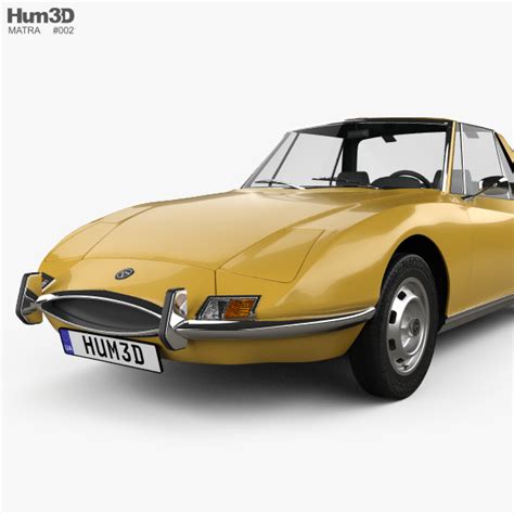 Matra 530 1967 Modèle 3D Télécharger Sports car on 3DModels org