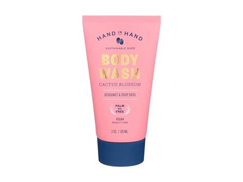 Hand In Hand Cactus Blossom Body Wash Bergamot And Crisp Basil 2 Oz59