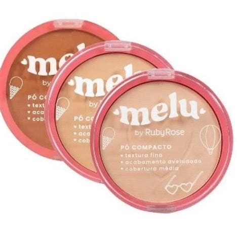 Melu By Ruby Rose pó compacto Shopee Brasil