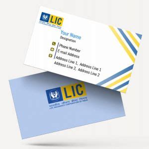 Top Lic Agent Unique Visiting Card Designs I Printasia In