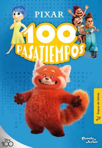 Libro 100 Pasatiempos Sopas De Letras Pixar Planeta Junior