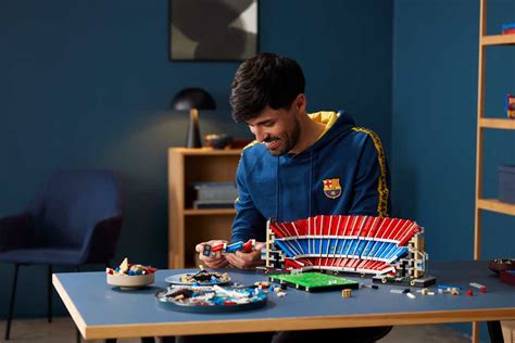 Take to the pitch of the iconic Camp Nou stadium with the LEGO Group ...