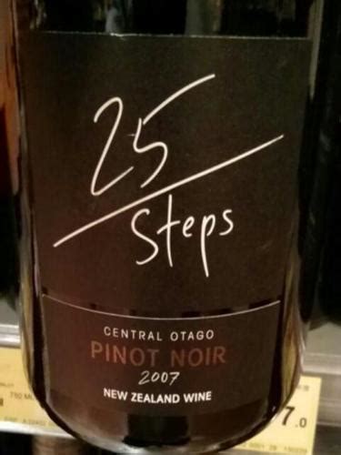 25 Steps Central Otago Pinot Noir Vivino Australia