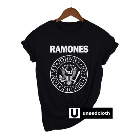 Ramones Tshirt Printed Shirts Ramones T Shirt Mens Tops