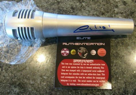 Billie Eilish Hand Signed Microphone W Authenticated Autograph Hologram