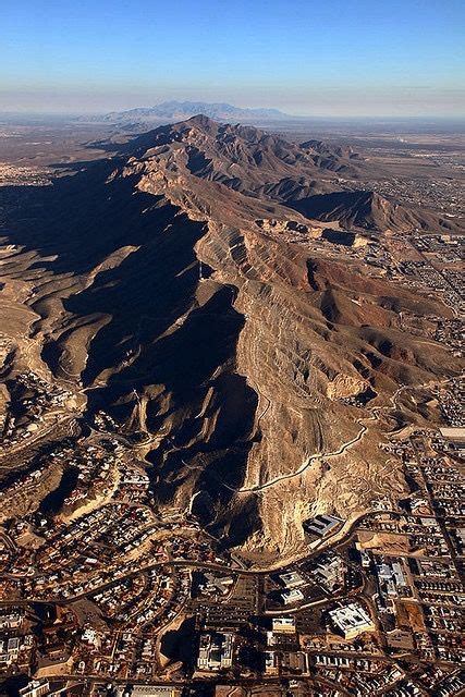 Aerial View Of El Paso Texas Texas Places El Paso Aerial View