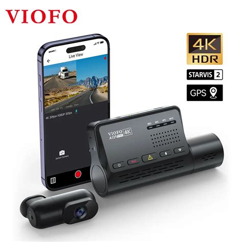 VIOFO A139 Pro 4K HDR kamera na deskę rozdzielczą STARVIS 2 czujnik