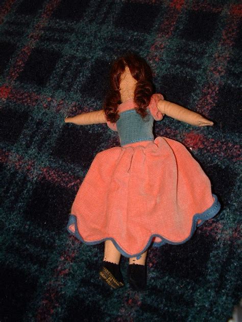 Vintage Cloth Norah Wellings Doll With Label From Terrysdolltreasures