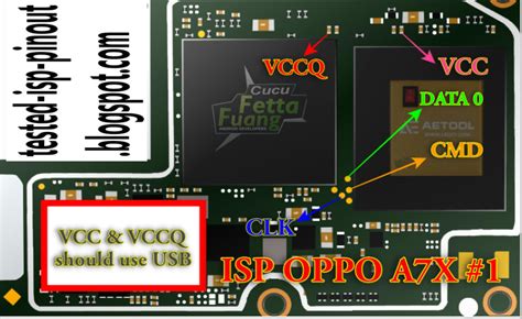 Oppo A7 Cph1901 Emmc Isp Pinout Download For Flashing And 53 Off