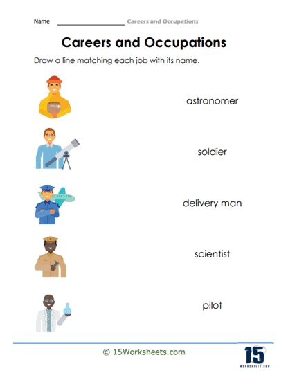 Careers And Occupations Worksheets 15 Worksheets Library