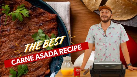 The Best Carne Asada Recipe Don Sazon Youtube