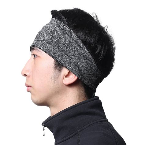 Headbands For Men Moisture Wicking Turban Elastic No Slip Head Wrap