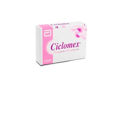 Ciclomex X Comprimidos Anticonceptivos Fracci N