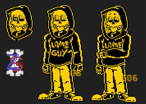 FellSwap Gold Papyrus sprite by ZeroSans06 on DeviantArt