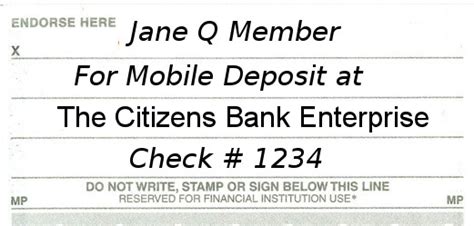 Remote Deposit Capture The Citizens Bank Of Enterprise