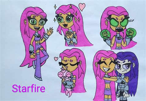 Ttg Starfire Random Doodles By Efemir41 On Deviantart