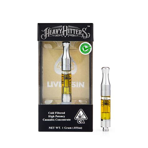 Heavy Hitters Jack Herer 483 Live Resin 1g Cart Sativa Leafly