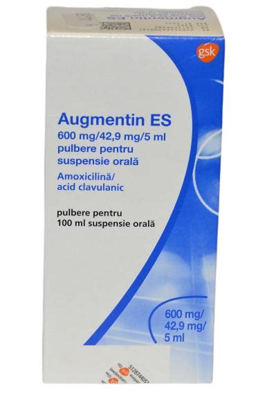 Augmentin Es Mg Mg Ml Ml Gsk Dr Max Farmacie