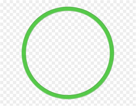 Slide2 Circle Outer Green - Green Circle Outline Clip Art - Png ...