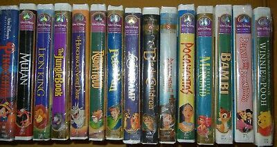 (1) DISNEY VHS LOT - MASTERPIECE CLASSICS GOLD COLLECTION -SEALED ...