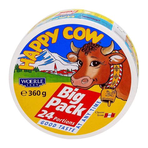 Happy Cow Portion Cheese 360gm Jalal Sons Lahore