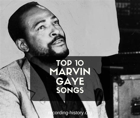 10+ Best Marvin Gaye Songs & Lyrics - All Time Greatest Hits