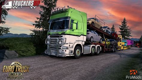 Euro Truck Simulator Live Gameplay Truckers Mp Promods Giveaway