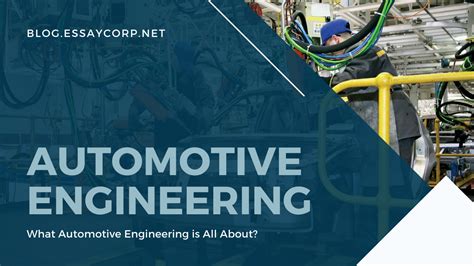 What Automotive Engineering is All About? What are their Roles?