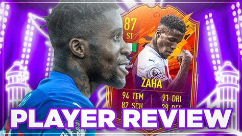 Fifa 21 400k Wert Zaha Headliner Player Review Youtube