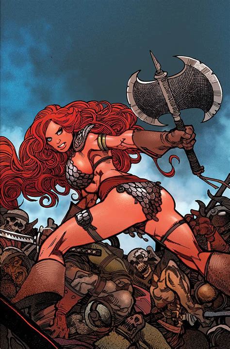 Invincible Red Sonja 3 Cover S Incentive Moritat Virgin Cover