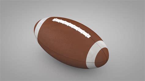 American Football - 3D Model by pinnaclecgarts