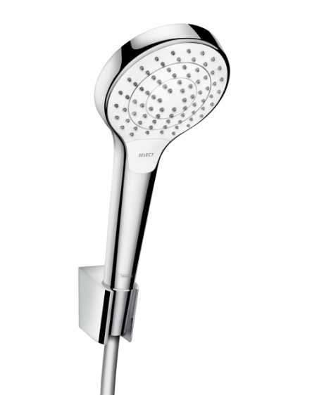 Hansgrohe Croma Select S Vario 1 60m Zestaw Prysznicowy Punktowy Biały