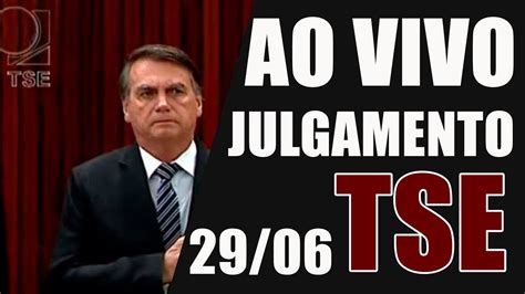 Bolsonaro inelegível Acompanhe ao vivo o julgamento no TSE YouTube