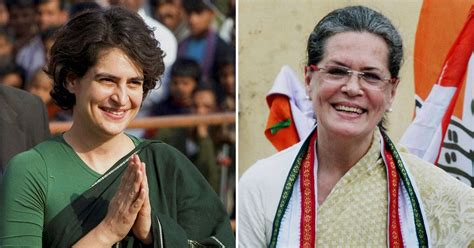 Sonia Priyanka Gandhi In Raebareli To Thank Voters Hold Review Meet