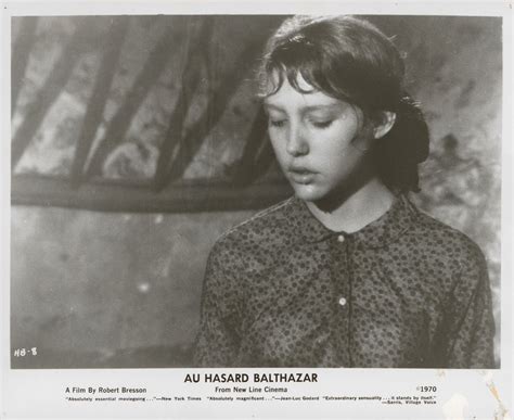 Au Hasard Balthazar Original 1970 U S Silver Gelatin Single Weight