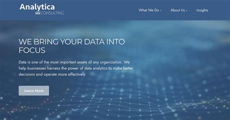 Analytics Consulting Firm Analytica Consulting