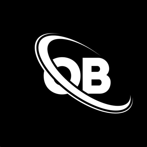 ob logo   design white ob letter ob letter logo design initial