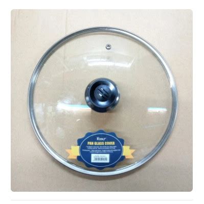 Jual Reno Tutup Panci Wajan Kaca Ukuran 24 Cm Glass Lid Knop Kota