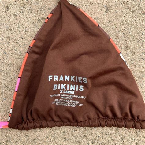 Frankies Bikini Top Says Size Extra Large But Depop