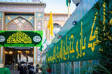 In Pictures Imam Hussain Holy Shrine Decorated Ahead Of Birth